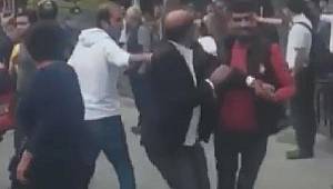 Kartal'da zabıtalardan biber gazlı müdahale