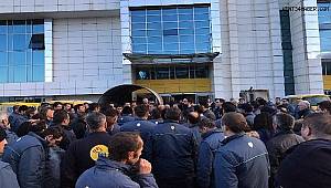 PTT İşçileri Eylem Yaptı