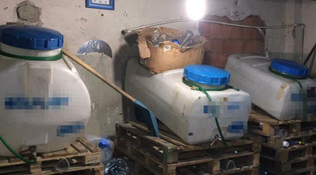 Yılbaşı öncesi 2 ilçede sahte içki operasyonu