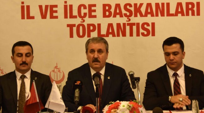 BBP Lideri Destici: Gün, birlik olma günüdür