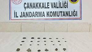 Çanakkale'de tarihi eser kaçakçılığı operasyonuna 2 gözaltı