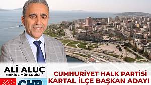 CHP Kartal İlçe Başkan Adayı Ali Aluç adaylıktan çekildi