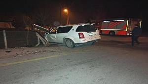 Düzce'de trafik kazası 1 yaralı