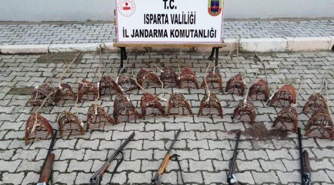 Kaçak avcılara 40 bin TL ceza