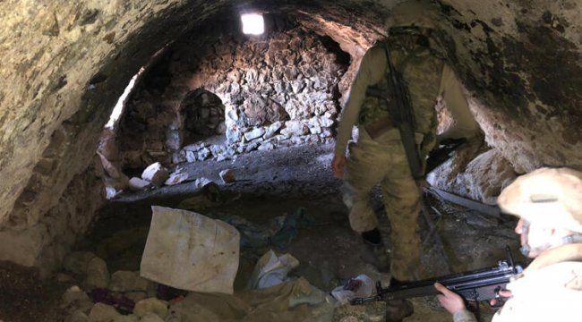'Kapan-4 Mava'da 41 sığınak ve mağara imha edildi