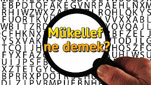 Mükellef ne demek? Mükellef nedir? Mükellef TDK kelime anlamı