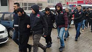 Osmaniye'de, 8 DEAŞ şüphelisi adliyede