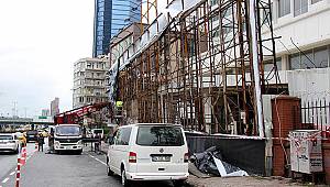 Şişli'de fırtınada ölüm: Reklam panosu kaldırılıyor