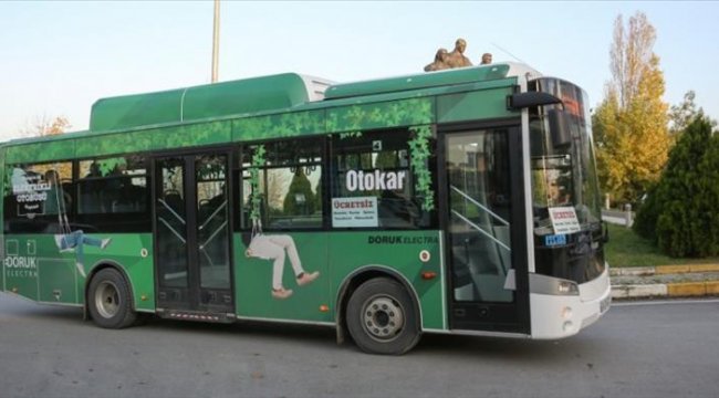 Türkiye'nin ilk elektrikli otobüsü Doruk Electra kampüslerde