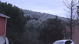 Aydos Ormanı beyaza büründü