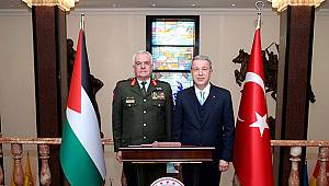Bakan Akar, Ürdün Genelkurmay Başkanını kabul etti