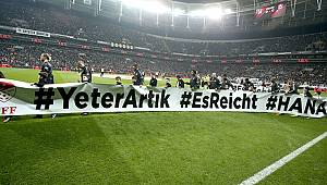Beşiktaş ve Trabzonspor, Hanau'yu unutmadı