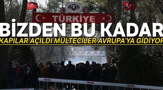 Bizden bu kadar!