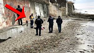 Büyükçekmece sahilinde yürüyüş yapan kadın, bir kadının cansız bedenine rastladı