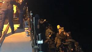 Çanakkale'de 36 kaçak göçmen yakalandı