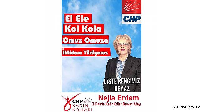 Chp Kartal Kadın Kolları Seçimi Nejla Erdem Kazandı