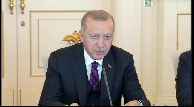 Cumhurbaşkanı Erdoğan'dan Azerbaycan'da önemli açıklamalar