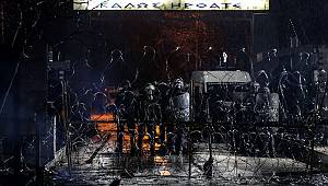 Edirne'de mülteci hareketliliği devam ediyor! Yunanistan, tampon bölgede jiletli tellerle barikat kurdu