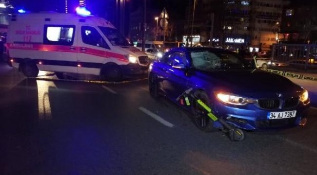 Elektrikli scooter kullanan gencin ölümü; gözaltına alınan şoför tutuklandı