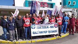 Erkek hemşireye görevi başında darp