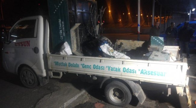 Evin deposundan 25 bin liralık malzeme çaldı