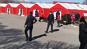 Gürbulak Gümrük Kapısı'nda koronavirüse karşı sahra hastanesi kuruluyor