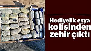 Hediyelik eşya kolisinden zehir çıktı