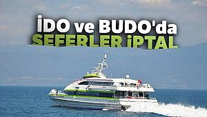 İDO ve BUDO'dan sefer iptalleri!