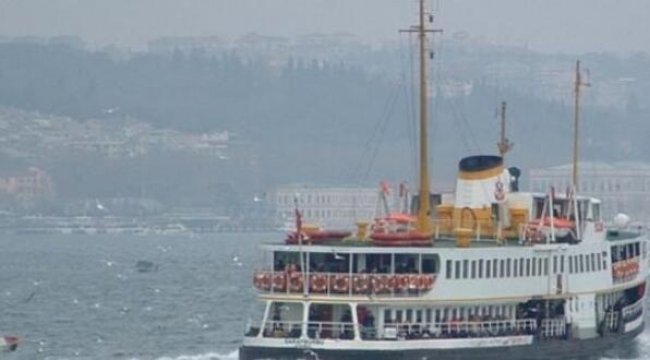 İDO ve Şehir Hatları'nda sefer iptalleri