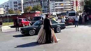 İstanbul'da düğün konvoylarında şoke eden görüntüler