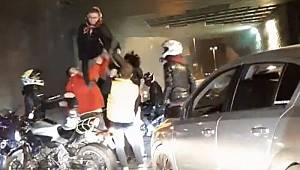 İstanbul'da yine aynı manzara! Asker uğurlamasında ortalığı birbirine kattılar