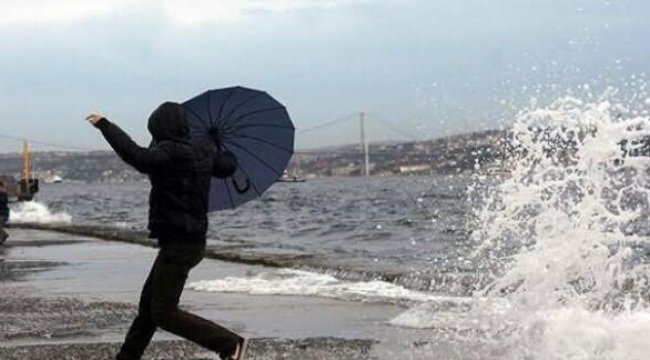 İstanbul için fırtına uyarısı