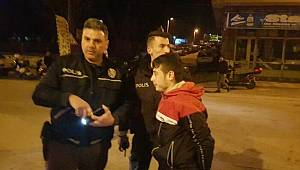 İzmir’de film gibi kovalamaca kovalamaca