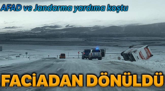 Kars’ta facianın eşiğinden dönüldü