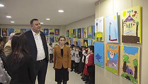 Kreş Öğrencileri Düşlerini Resimle Anlattı