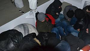 Kuşadası’nda 64 düzensiz göçmen yakalandı