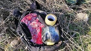 Menfeze gizlenen patlayıcı imha edildi