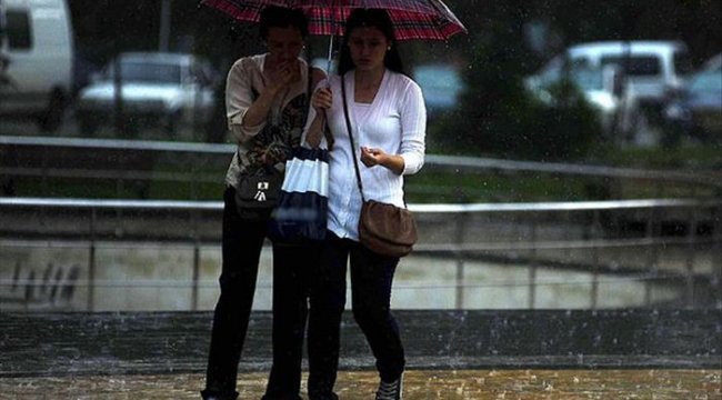 Meteoroloji'den birçok il için yağış uyarısı