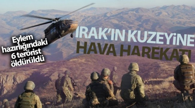 MSB: '6 PKK'lı terörist etkisiz hale getirildi'