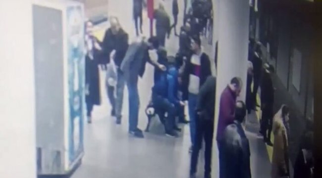 Otogar metro istasyonunda yaşanan dehşetin görüntüleri ortaya çıktı