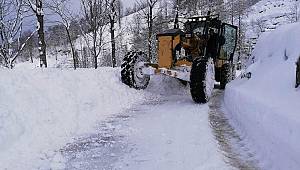 Rize Özel İdaresi’nin 'KAR-delen' ekibi karla mücadele ediyor