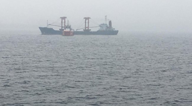 Son dakika... Çanakkale Boğazı'nda gemi yangını
