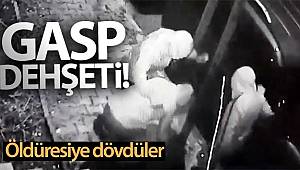Sultangazi’de dehşet saçan gaspçılar kamerada