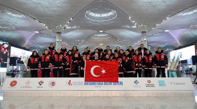 Türk bilim insanları Antarktika'ya ulaştı!
