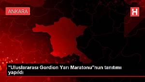 'Uluslararası Gordion Yarı Maratonu'nun tanıtımı yapıldı