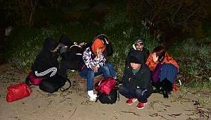 40 göçmen lastik botla Kos'a geçti