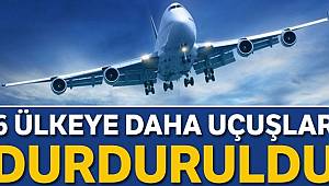 6 ülkeye uçuşların durdurulmasına ilişkin açıklama