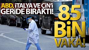 ABD, Çin ve İtalya’yı korona vakası sayısında geride bıraktı