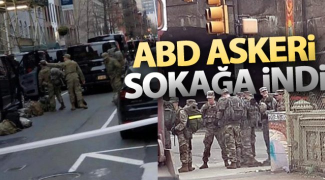 ABD Ordusu New York'ta sokağa indi