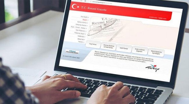 Anayasa Mahkemesi Başkanvekilliği'ne seçme kararı Resmi Gazete'de